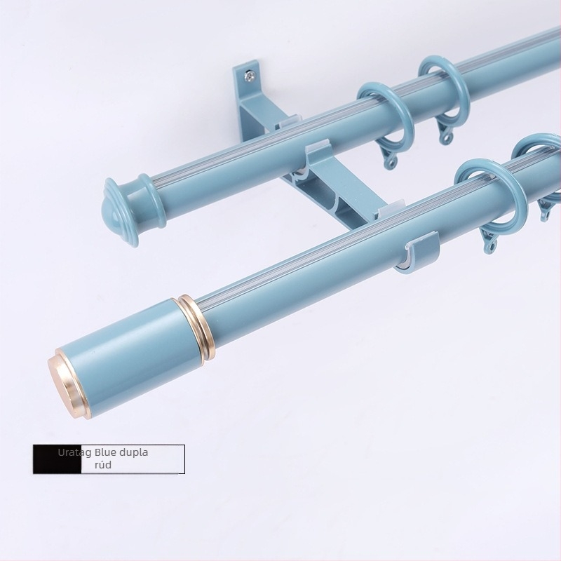 Wantai alumíniumötvözet függönyrúd tartó – oldalsó felszerelés, perforált, testreszabható, modern minimalista stílus