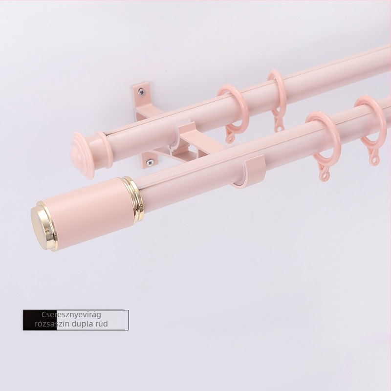 Wantai alumíniumötvözet függönyrúd tartó – oldalsó felszerelés, perforált, testreszabható, modern minimalista stílus