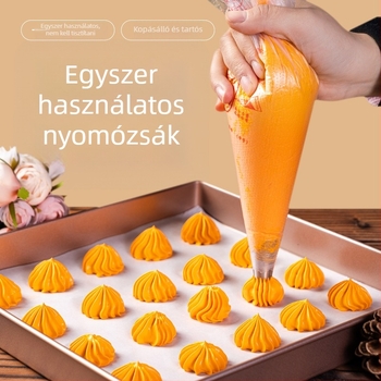Keyang egyszer használatos PE díszítő tasakok torták dekorálásához, 100 db/csomag
