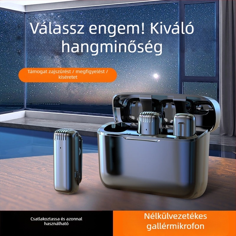 E30 Lavalier mikrofon mobiltelefonhoz – gyerek típusú mikrofon, mozgó tekercs, SNR ≥70 dB