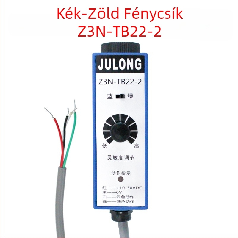 Z3N-TB22 / T22-2 / TW22 / Z3S-T22 Julong fotóelektronikus színjelző érzékelő zsákgyártó géphez – igazítási korrekció
