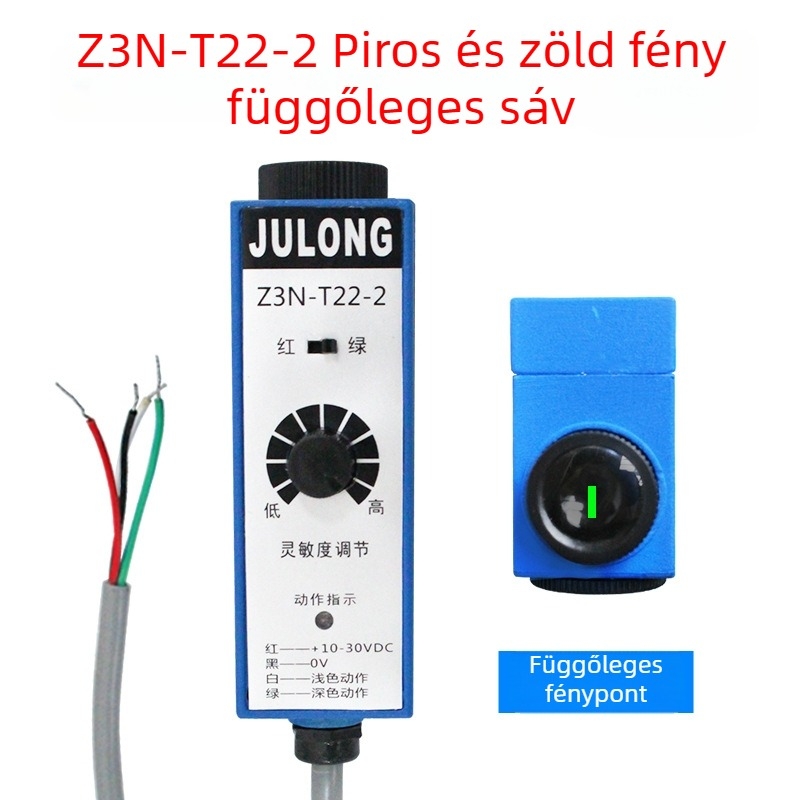 Z3N-TB22 / T22-2 / TW22 / Z3S-T22 Julong fotóelektronikus színjelző érzékelő zsákgyártó géphez – igazítási korrekció