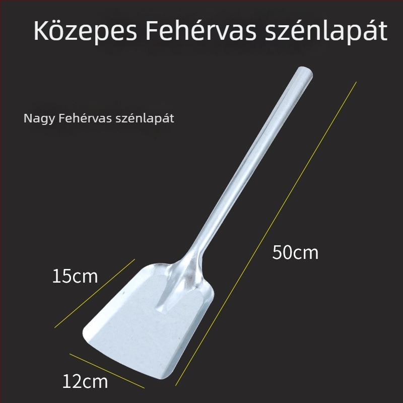 Xiangsu szénkályha szerszámkészlet — tűkampó, tűfogó, szénlapát, grillszén klipek; négyzetes alakú, univerzális stílus