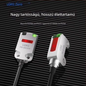 Kis méretű lézeres fotóelektromos kapcsoló diffúzreflexiós típus; PR-FB30N3 NPN, PR-FB15N3 PNP