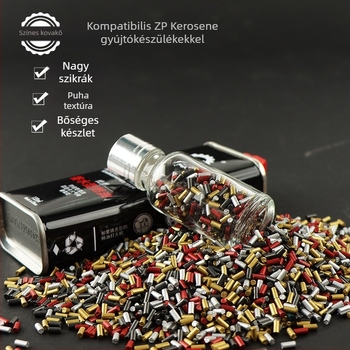 Öngyújtó kovakő – Zippo/Zorro kompatibilis, 100 darabos doboz, modern egyszerű stílus