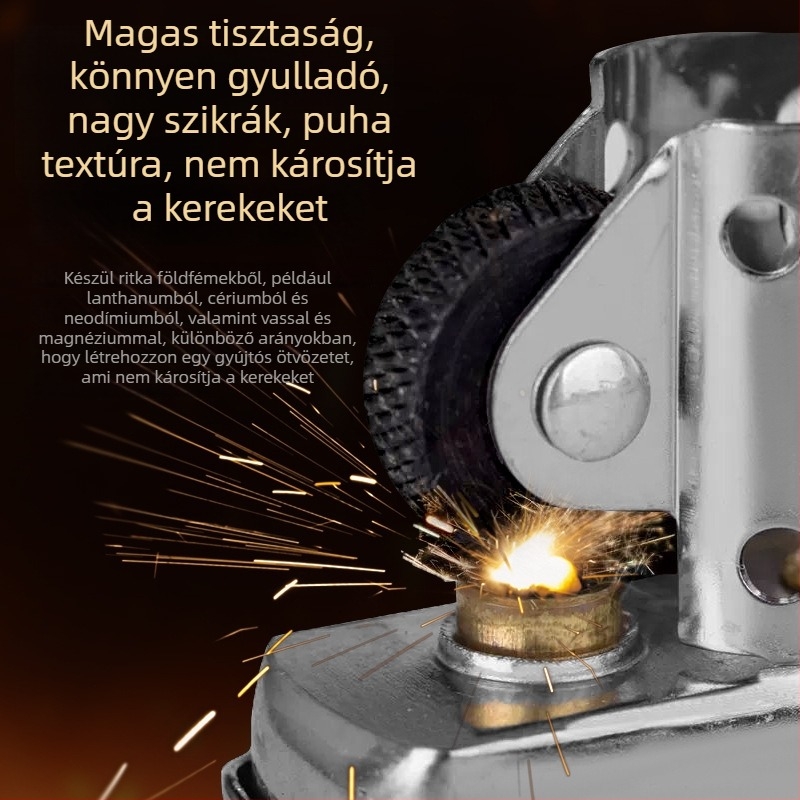 Öngyújtó kovakő – Zippo/Zorro kompatibilis, 100 darabos doboz, modern egyszerű stílus