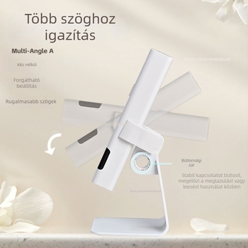 Köröm-művészeti szárító lámpa — gyors száradás, kézi használat, hordozható, újratölthető, állvánnyal