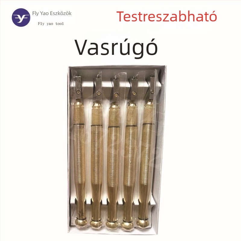 Olajjal töltött görgős üvegvágó, karbid pengével, üvegcsempék vágásához — kézi, Flying
