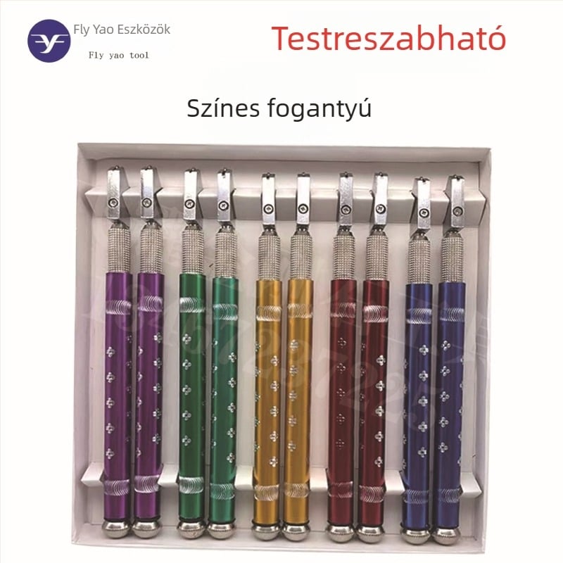 Olajjal töltött görgős üvegvágó, karbid pengével, üvegcsempék vágásához — kézi, Flying