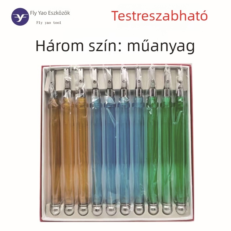 Olajjal töltött görgős üvegvágó, karbid pengével, üvegcsempék vágásához — kézi, Flying
