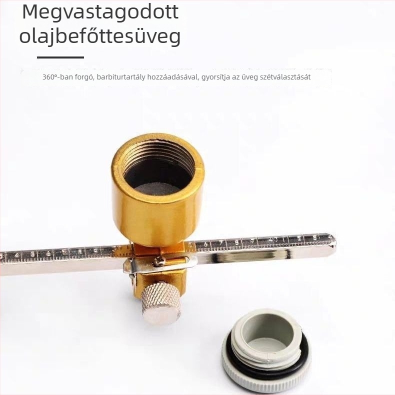 Ipari minőségű üveg körző kés, márka Minton, modell: üveg körző kés, vágási vastagság: 1-20, alkalmazási terület: üveg vágás