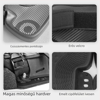 Lighthouse Hajtómotor Nélküli Hidrofoil Lábvédők, Vastagított Fixált Kite Surf Deszka Hevederek, Gumi, Csúszásmentes