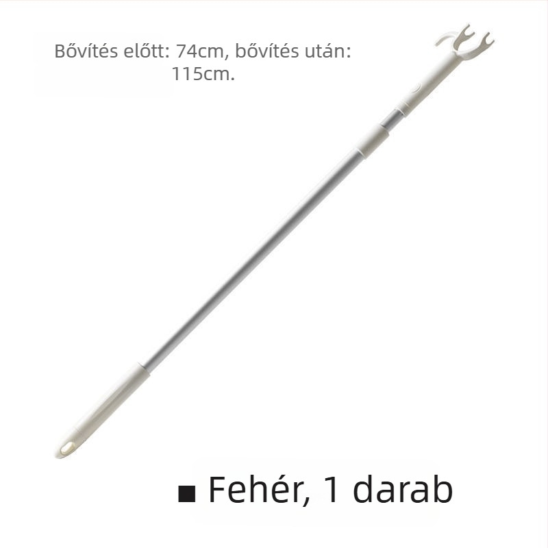 Ruhaszárító rúd, hosszabbítható, japán Muji-stílusú, erkélyen történő ruhaszárításra, 2023-ban debütált