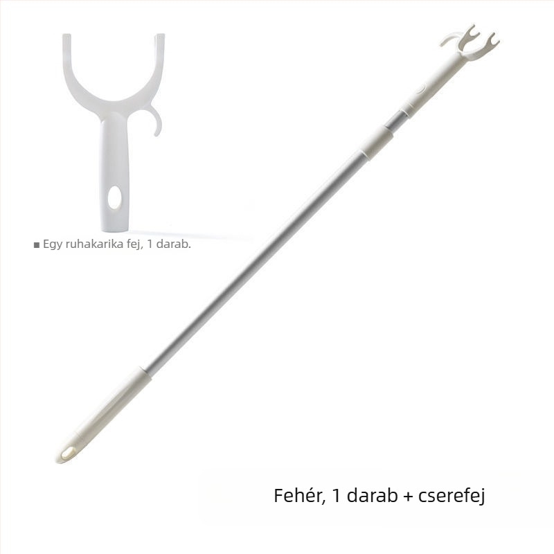 Ruhaszárító rúd, hosszabbítható, japán Muji-stílusú, erkélyen történő ruhaszárításra, 2023-ban debütált