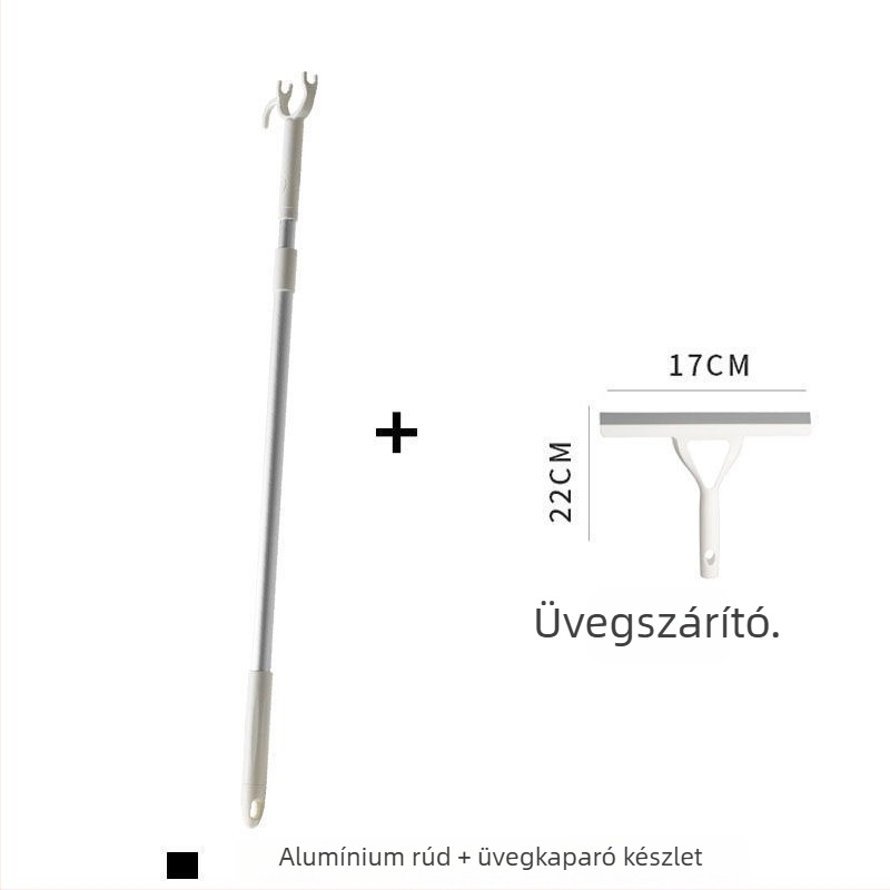 Ruhaszárító rúd, hosszabbítható, japán Muji-stílusú, erkélyen történő ruhaszárításra, 2023-ban debütált