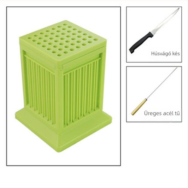 Vas grillvilla nyársakhoz — húsnyárs készítő és nyárs felhúzására szolgáló eszköz otthoni használatra