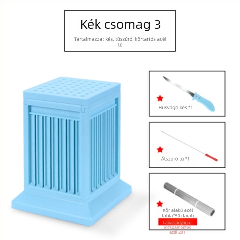 Vas grillvilla nyársakhoz — húsnyárs készítő és nyárs felhúzására szolgáló eszköz otthoni használatra