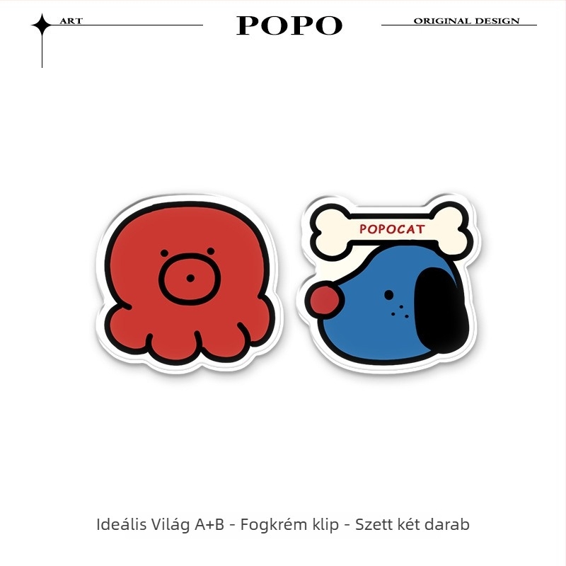 Fogkrém és arctisztító tároló klipe, falra szerelhető, fúrásmentes, Qingyue, tinédzsereknek