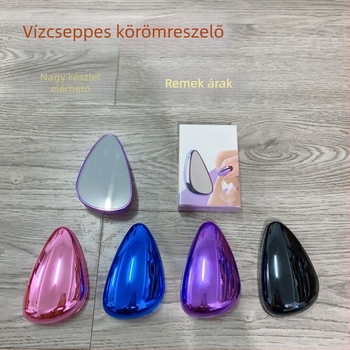 Elektromos borotva és szőrtelenítő lábakhoz, nedves és száraz használat, ABS ház, 1 vágófej, Water Drop Hair Grinder modell