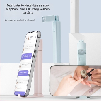 Pinchuang M105 kézi körömlámpa – kis méretű, hordozható lámpa fókuszált fénnyel a gyorsan száradó gél-lakkhoz