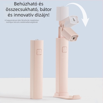 Pinchuang M105 kézi körömlámpa – kis méretű, hordozható lámpa fókuszált fénnyel a gyorsan száradó gél-lakkhoz