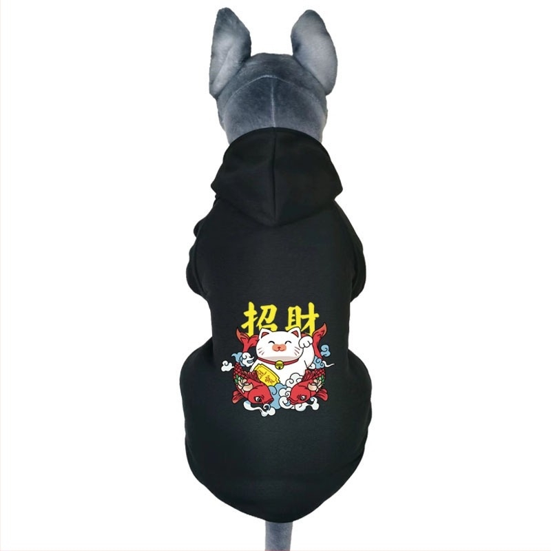 Poliészteres kutya pulóver – mindennapi stílus, fleece bélés, uniszex