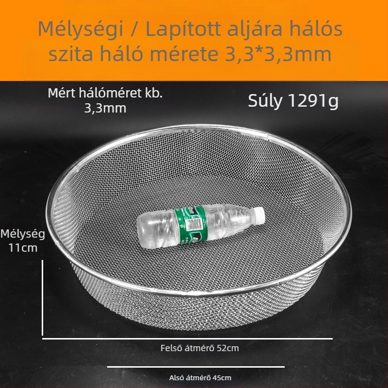 Liszt szitó | Körkörös huzalszita konyhai használatra | (Márka: Other; Import: Nem; Stílus: Egyéb)