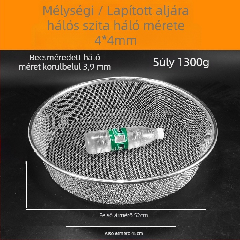 Liszt szitó | Körkörös huzalszita konyhai használatra | (Márka: Other; Import: Nem; Stílus: Egyéb)