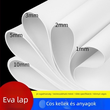 EVA hablap modellkészítéshez – ütésálló, tömítő és csillapító