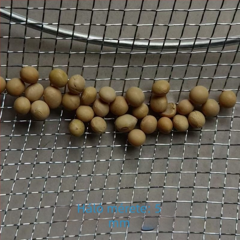 Liszt-szitáló, vastagított, kör alakú vas szita, háztartási használatra