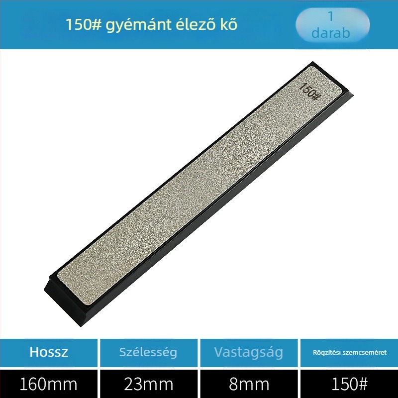 Gyémántos köszörűkő pengék élezésére — fémhez, kerámia csempékhez, jádéhez és üveghez; rögzített szögű csiszoló eszköz a csiszoláshoz és a polírozáshoz (Chuanxing)