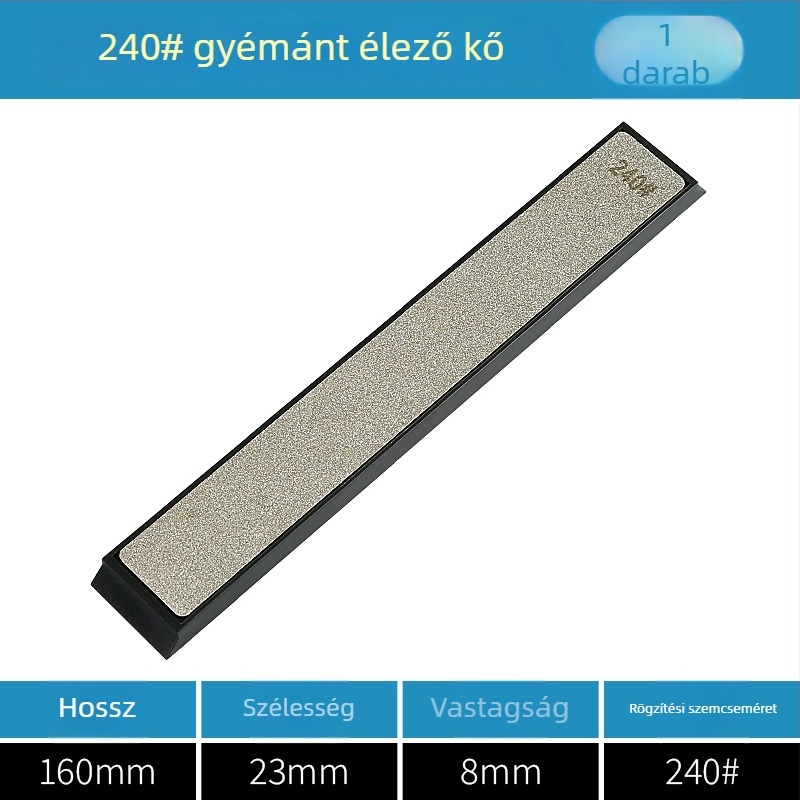 Gyémántos köszörűkő pengék élezésére — fémhez, kerámia csempékhez, jádéhez és üveghez; rögzített szögű csiszoló eszköz a csiszoláshoz és a polírozáshoz (Chuanxing)