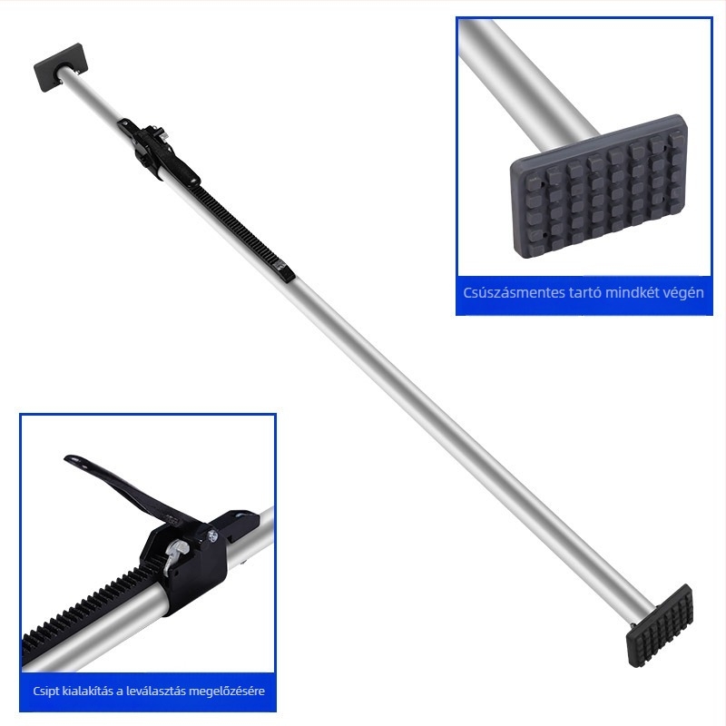 Kinyitható teherbar-támasz galvanizált acélból, Steel 1300-168 modell, 1300-3080 tartomány, Cargo Bar sorozat