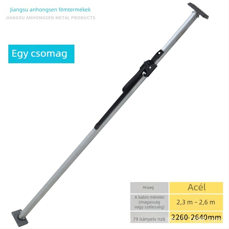Kinyitható teherbar-támasz galvanizált acélból, Steel 1300-168 modell, 1300-3080 tartomány, Cargo Bar sorozat