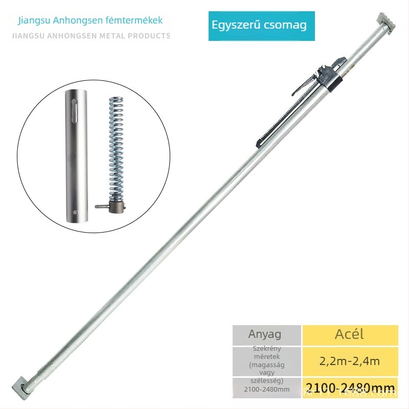 Kinyitható teherbar-támasz galvanizált acélból, Steel 1300-168 modell, 1300-3080 tartomány, Cargo Bar sorozat