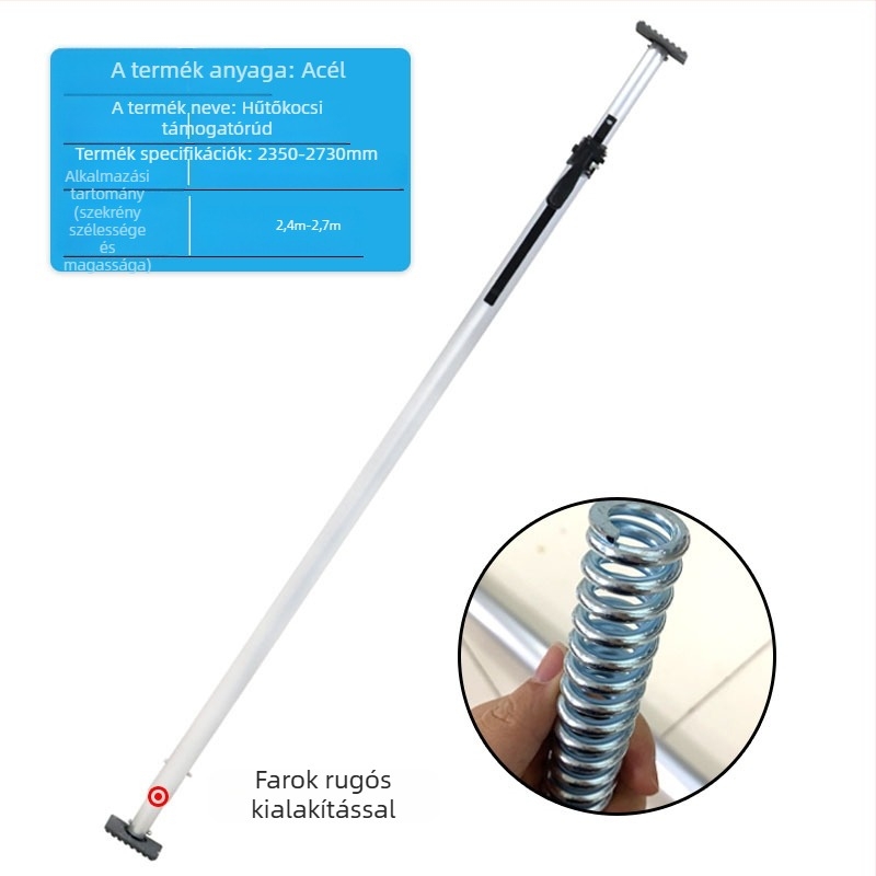 Kinyitható teherbar-támasz galvanizált acélból, Steel 1300-168 modell, 1300-3080 tartomány, Cargo Bar sorozat