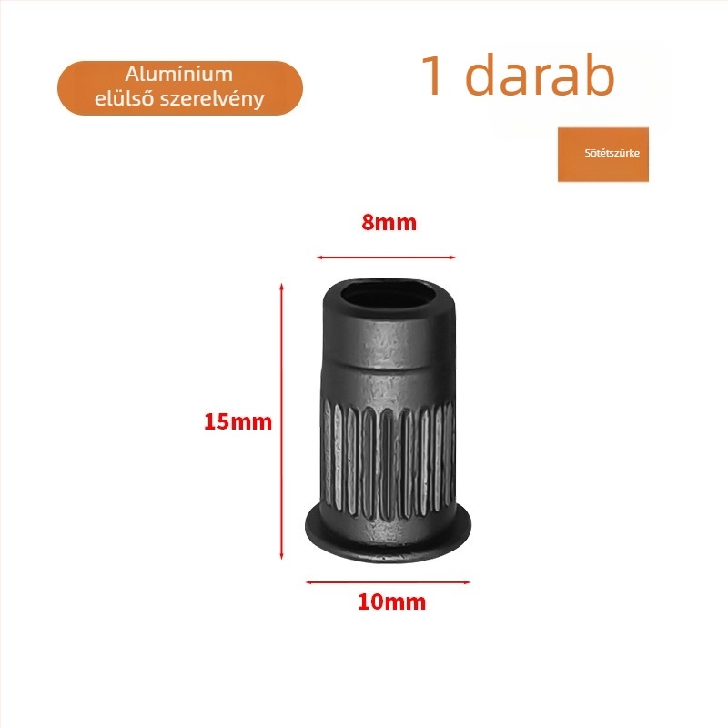 Alumínium ötvözetű perforált tábla horog — tartozék perforált panelekhez, öntött kivitel, modern minimalista stílus