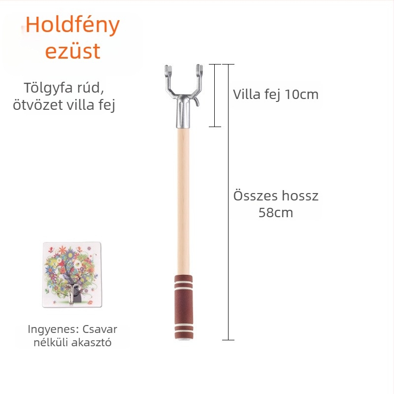 Rozsdamentes acél ruhatartó rúd erkélyen történő szárításra; Anyag: rozsdamentes acél; Kategória: ruhatartó; Alkalmazás: erkély