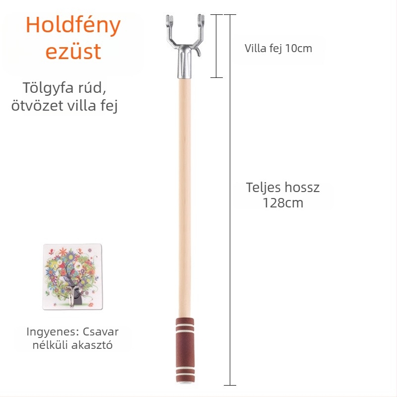 Rozsdamentes acél ruhatartó rúd erkélyen történő szárításra; Anyag: rozsdamentes acél; Kategória: ruhatartó; Alkalmazás: erkély