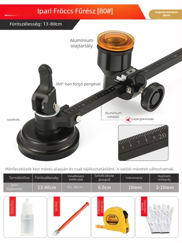 Üveg körkörös vágó és lyuknyitó körző — körkörös üvegvágó eszköz (Eredet: Mainland China; Típus: Other; Márka: Other; Alkalmazási terület: Other)