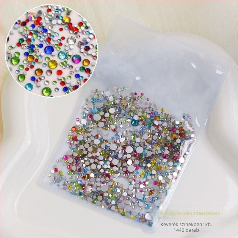 Körömdísz - alumínium-oxid, alapcsomagolás, Guangdong eredetű, általános használatra