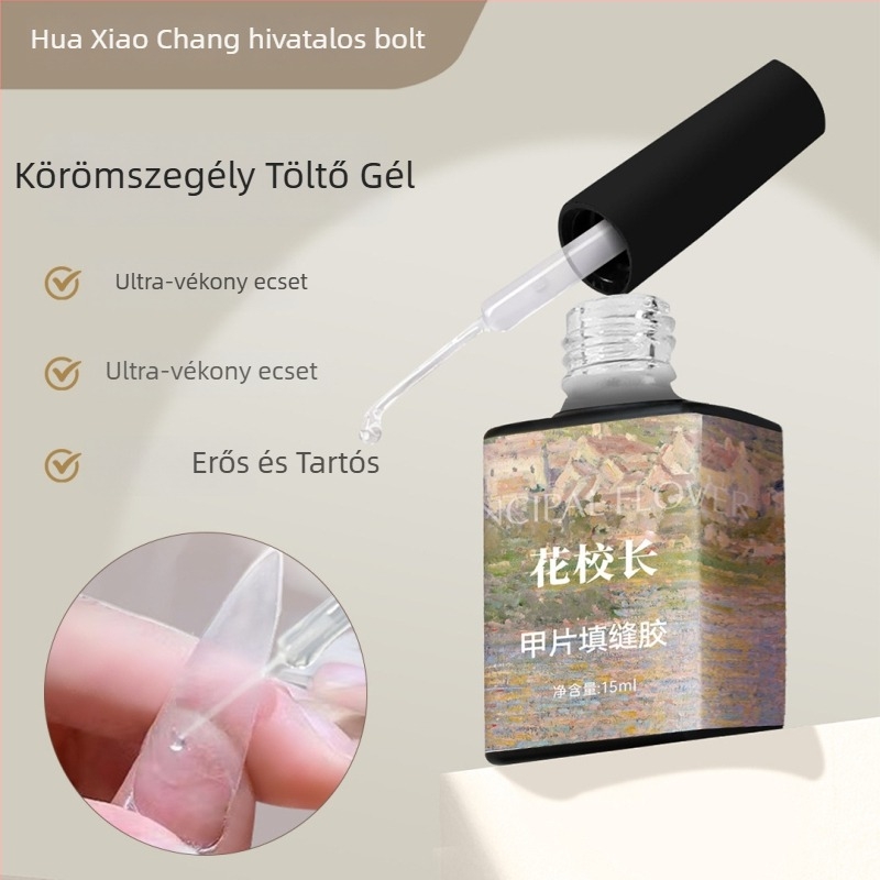 Ultra vékony hosszú ovális ragasztós köröm tippek vezető vonallal, részleges felragasztás, sima felület, finomítatlan küllem (Márka: Principal Hua; Származás: Guangdong; Kategória: Köröm ékszerek; Célközönség: Általános közönség)