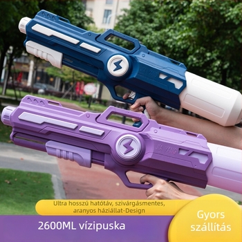 Játék vízipisztoly - Műanyag, Légnyomásos működés, 7-14 éveseknek