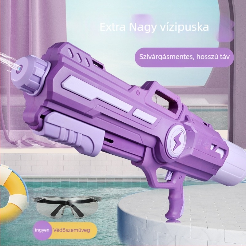 Játék vízipisztoly - Műanyag, Légnyomásos működés, 7-14 éveseknek