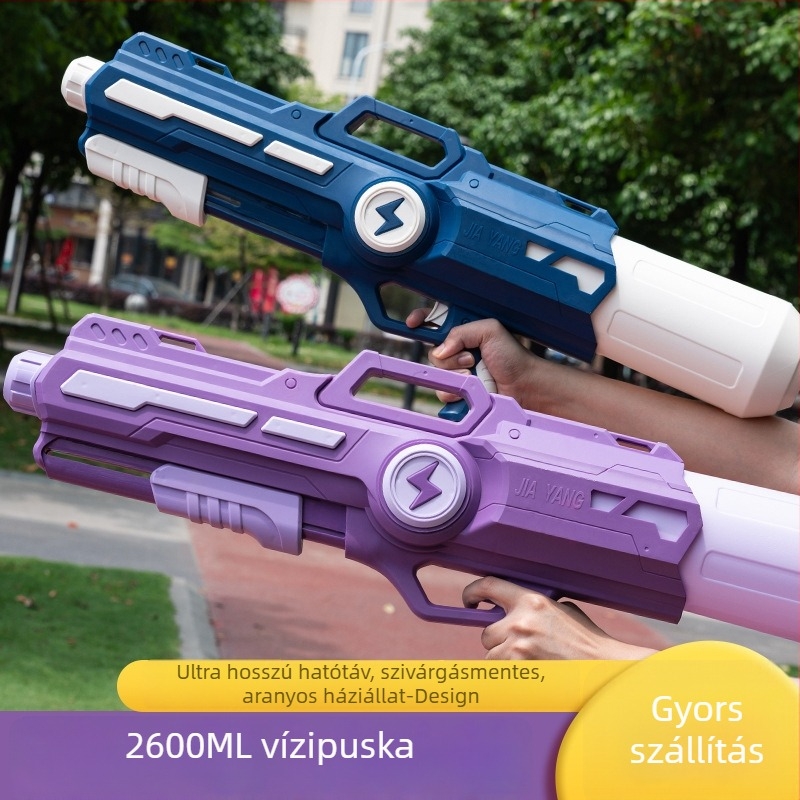 Játék vízipisztoly - Műanyag, Légnyomásos működés, 7-14 éveseknek