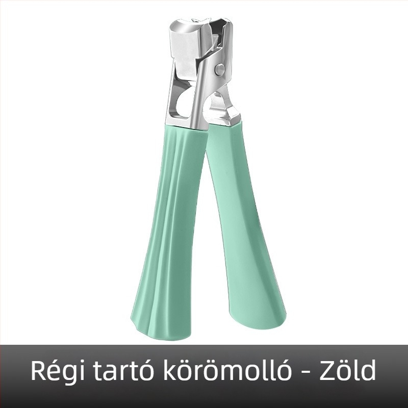 Körömvágó olló anti-splash dizájnnal, sascsőr alakú állkapcsokkal és hegyes orral, háztartási használatra