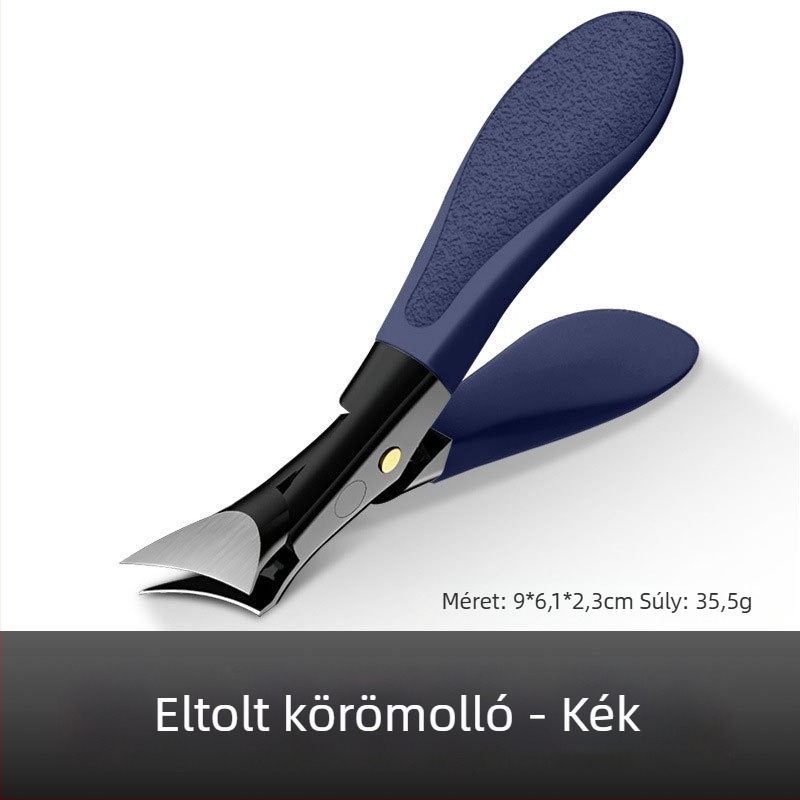 Körömvágó olló anti-splash dizájnnal, sascsőr alakú állkapcsokkal és hegyes orral, háztartási használatra