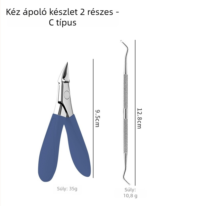 Körömvágó olló anti-splash dizájnnal, sascsőr alakú állkapcsokkal és hegyes orral, háztartási használatra