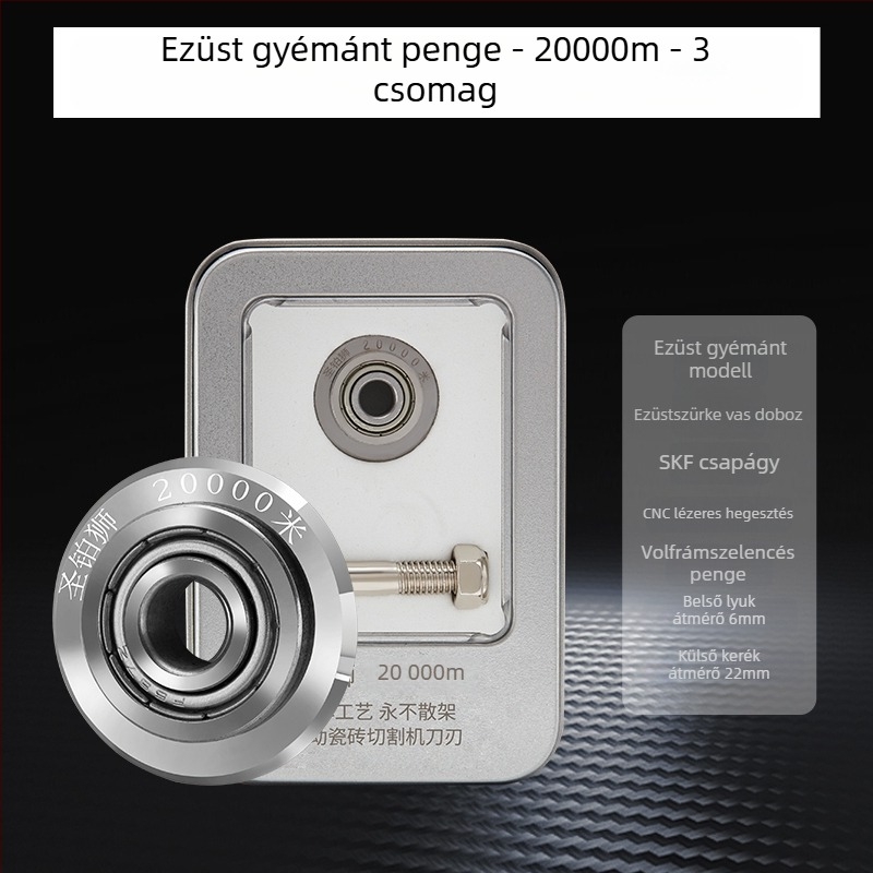 Csempetágító kerék – ötvözet görgő, kiegészítő a csempék és üveg vágásához