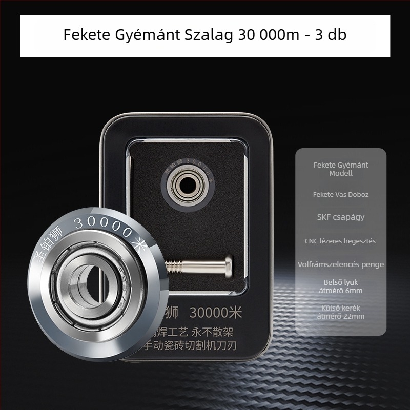 Csempetágító kerék – ötvözet görgő, kiegészítő a csempék és üveg vágásához